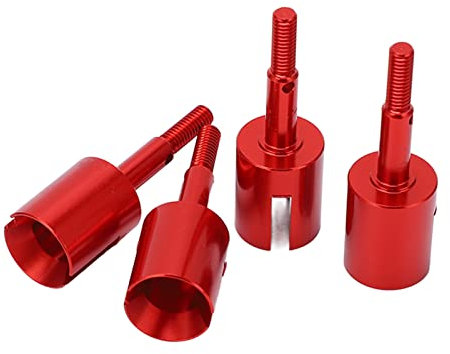 Airshi Coupelle Différentielle en Aluminium, Coupelle Différentielle Anti-déformation économique pour TT02 (Rouge)