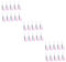 FRCOLOR 3sets Cat Nail Cap Glue Adhesive Cat Claw Caps Glue for Safe Gentle Nail Covers Home Protection 10pcs*3 Random
