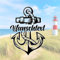 Anker mit Wunschtext Aufkleber Küste Urlaub Autoaufkleber Sticker Tau See Ostsee Nordsee