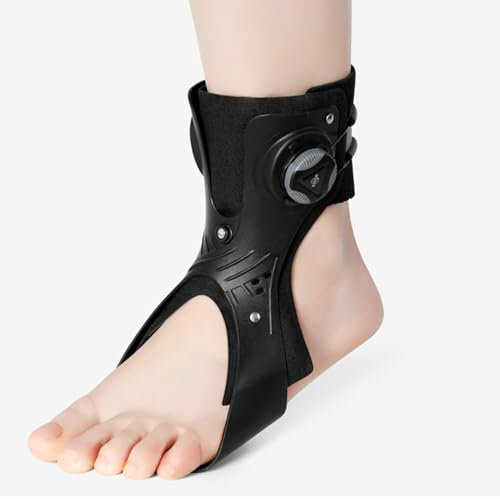 Fußheber-Orthese, Fußheber-Orthese, Fußheber-Orthese zum Gehen, Plantarfasziitis und Achillessehnenentzündung, verstellbare Knöchelorthese, Schienenunterstützung, Knöchelstütze