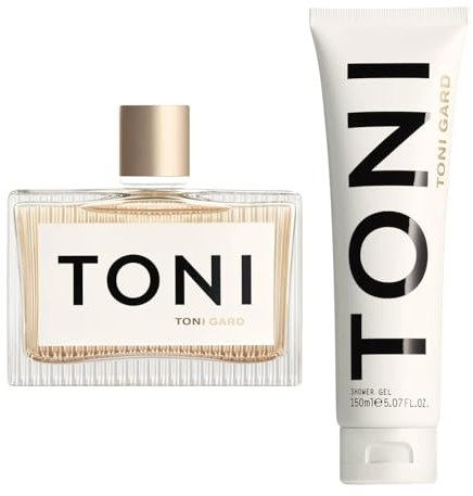 Toni Gard TONI FOR ALL Set – Eau de Parfum 90 ml und Shower Gel 150 ml, Molekular-Duft für Sie & Ihn, holziger Unisex-Duft mit Weißem Zedernholz, Moschus & Bernstein