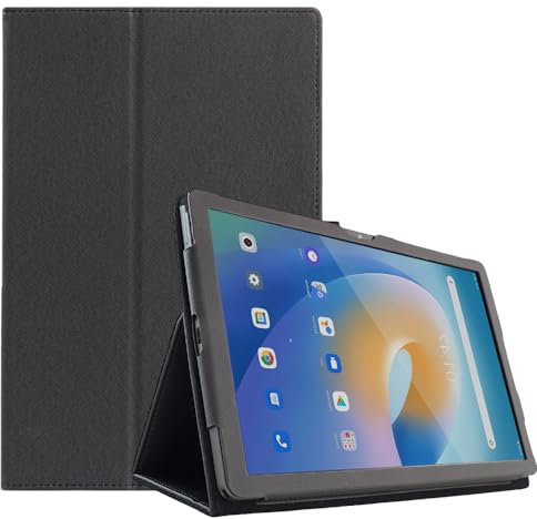 FKQLH Funda para Jumper EZpad M11, Slim PU Cuero Protectora Carcasa con Función de Soporte Cover Case para Jumper EZpad M11 10,1 Pulgada, Negro