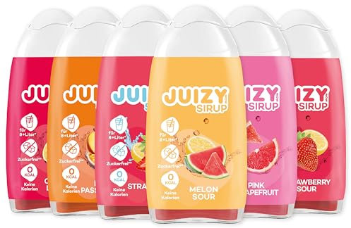 Black Deal Sirup Zuckerfrei | 6 x 65ml Deal-Mixed - Bis 72L Getränkesirup | Zero Kalorien | Vegan 6er Bundle - Fruch Konzentrat für SodaStream Wassersprudler | More Juice - Less Calories