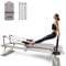 Zertylre Pilates Reformer Maschine, Faltbare Pilates Reformer Kern Bett Ausrüstung Maschine für Home Gym Frauen Yoga Workout Indoor Krafttraining