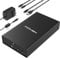 SAS to USB Adapter Enclosure with USB-C, Tool-Free 5Gbps Hard Disk Enclosure Docking Station for 2.5/3.5 SAS/SATA HDD/SSD, Maximum Capacity of 18TB