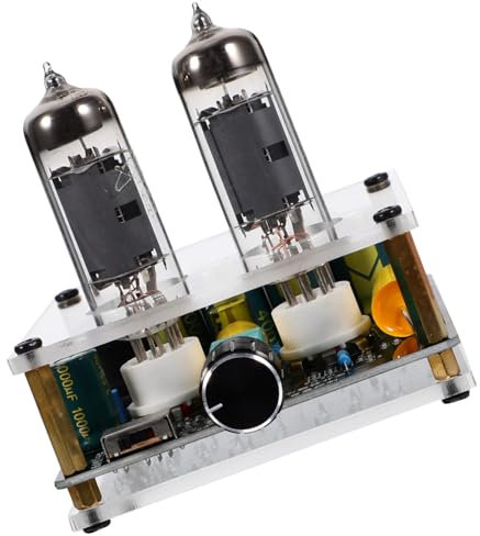 Operitacx Preamplificatore Valvolare Sottovuoto per Home Theatre Te Facile Installazione Elegante Ottimizza Effetto Audio per