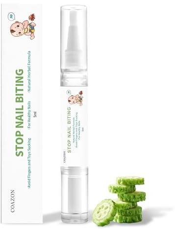 Stift anti Fingernägel kauen,Antis nagelkauen Nagellack,Bitterer Nagelstift | Anti nagelkauen,Bitterer Nagelstift, Schnelle und einfache Anwendung, Nägelkauens stoppen für Kinder ab 3 & Erwachsene
