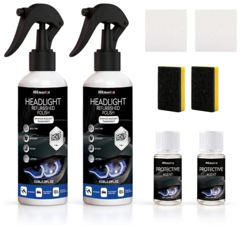 240ml Auto Scheinwerfer Politur Spray, Scheinwerfer Reparatur flüssigkeit | Autoscheinwerfer Reparaturspray, Scheinwerfer PoliturReparaturwerkzeug für Vergilbung/Vage