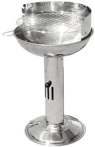 keine Angabe Stainless Steel Pedestal Barbecue Garden Grill Charcoal Barbecue Grill