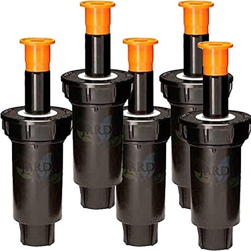 Suinga Pack 5 DIFUSOR DE RIEGO 1802. Aspersor de riego SIN tobera. Rosca 1/2 Hembra. Altura Emergencia 5 cm. Altura del Cuerpo 10 cm.