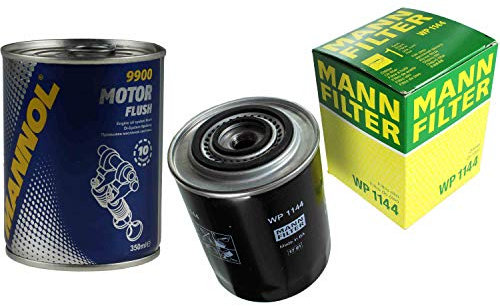 Original MANN Ölfilter WP 1144 + SCT Motor Flush Motorspülung