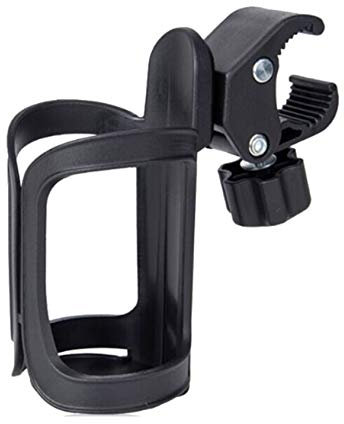 Legou Porte Gobelet Poussette Universel Bébé Vélo pour ranger biberon et Bouteille Convient à la plupart des coupes Noir (multifonction)