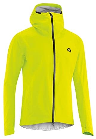 Maier Sports Herren Save Plus He-Allw-Jacke-2,5L, Gelb, 4XL EU