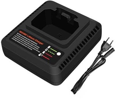 LCS36 / LCS40 Chargeur Compatible avec Les Batteries de Rechange 36V-40V 2,5Ah pour Black Decker Batterie 36V pour Black Decker Batterie 40V LBXR36 LBX36 LBXR2036 BL20362-XJ BL2536-XJ