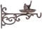 Rivanto® Wandfutterschale mit Haken Größe L, L 35 x B 24 x H 24,5 cm, Gusseisen