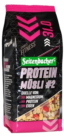 Seitenbacher High Protein Müsli II - Erreiche das nächste Level I 31% Protein I 6 Protein Quellen I (1 x 454 g)