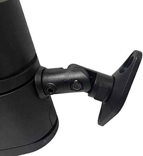 USAV Wall Mount Brackets Black (Pair) for Bose Lifestyle 18/28/38 Satellite Speaker