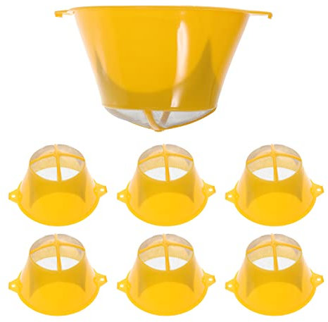 Filtre À Peinture - Lot De 10 Filtres En Plastique Réutilisables Filtre À Peinture En Maille Pour Seau