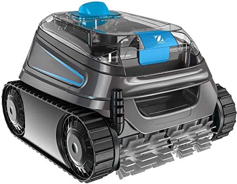 Automatischer Poolroboter Zodiac CNX 50 iQ, bis zu 12x6 m, reinigt Boden, Wände und Wasserlinie. App-Steuerung, Fernbedienung und Liftsystem. Inklusive 18m Swivel Kabel und Transportwagen