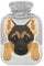 German Shepherd Puppy Dog Hot Water Bottle with Cover Hot Water Bottles for Pain Relief Hot Bottle Water Bag Heating Bag for Warming Hands, 2L