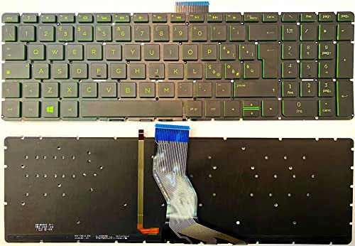 INFOELETTRONICA LO STORE DELLA CONVENIENZA E QUALITA' Tastiera Italiana per HP Pavilion 15-ab 15-AK 15-an 15-au 15-BC RETROILLUMINATA