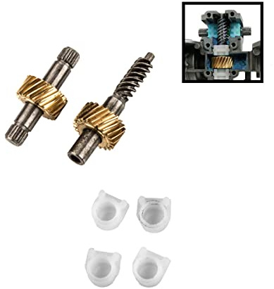 LST Reparaturset für Cabrio Verdeckmotor Verdeckhaken Verriegelung Austauschset, Zahnräder zur Instandsetzung der Dachverriegelung kompatibel mit BMW E36 E46