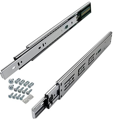 SOTECH 1 Paar Vollauszüge KV-45-H45-L350-SC-MS 350 mm Softclose | 45 kg Traglast Auszugsschiene inkl. Schraubenset