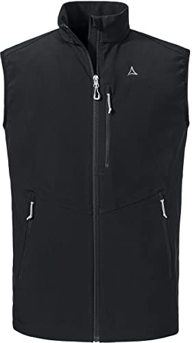 Schöffel Herren Softshell Weste Tonion Black 54