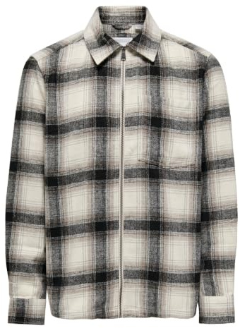 Only & Sons Herren Only & Sons Male Hemd Onsaustin Hemd Langarmhemd (1er Pack)