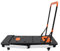 KEESUNG 7-in-1 Klappbare Werkbank, Mobile Rollbrett Werkbank Bis 150KG Handkarren Plattform Transportwagen Handwagen Multifunktions GroßE DIY Arbeitsbühne Werktisch
