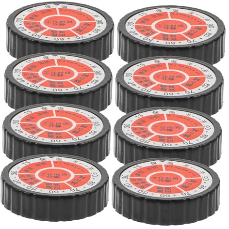 BUGUUYO 8piezas Repuesto Para Microondas Perillas Temporizador Para Fácil Instalación