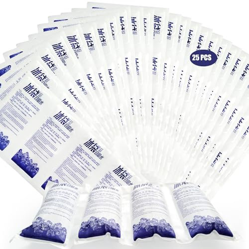 Centhird Packs de Glace Réutilisables pour Glacières, Boîte Sac Déjeuner pour Aliments Surgelés, Congélateur pour Transport D'expédition, Emballage de Gel Froid Longue Durée
