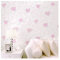 ELTOX Wall Paper Roll,Wallpaper,Self-Adhesive Wallpaper 3D Pink Love Heart Cartoon Princess Girl Room Background Wallpaper Roll 3D Embossed Flocking Non Woven Kids Wall Covering Paper