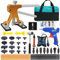 Auto Karosserie Dellenentferner Kit - Werkzeug für die Dellenreparatur ohne Lackieren mit Golden Dent Puller, Auto Dellenentferner Werkzeug für Auto Dellen Entfernung/Hagelschaden Dellen/kleine Dellen