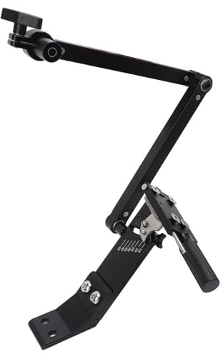 SIXRUN Lawnmower Blade Sharpener, Lawn Mower Blade Sharpener, 15Degree to 45Degree Adjustable Angle Balancer Bracket Sharpening Jig Tool for Standard Straight Mulching High Lift Mower