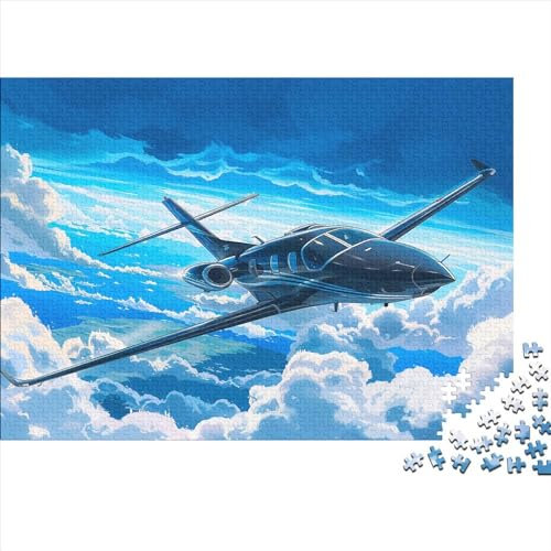 Luftfahrzeuge Puzzle 1000 Puzzle Schwarzer Cessna Erwachsene Impossible Puzzle Geschicklichkeitsspiel Für Die Ganze Familie Puzzle Erwachsene Premium Quality Farbig Spaß 1000pcs (75x50cm)