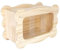 Heuraufe - Sichere Bunny Feeder Krippe - Hasengrashalter für Kleintiere Futterspender Ständer Heu Box Käfig Zubehör