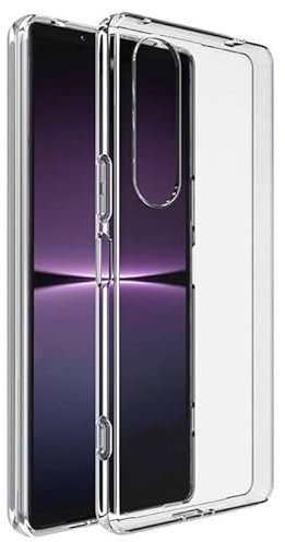 Oprimio Kristallklar Hülle für Sony Xperia 1 VI [Silikon Hülle] [%100 Durchsichtig] [Deutsche Material] [Ultra Dünn] Transparente Handyhülle für Sony Xperia 1 VI