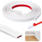 5M *1CM Peel and Stick Wall MouldingTrim & Chair Rail,Self-Adhesive PVC Tile Edging Strip, Peel and Stick Trim, Self Adhesive Flexible Laminate Beading Vinyl Molding Trim, PVC Quadrant Trim