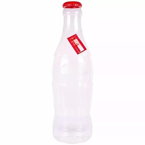 Money Saver Large Bottles for Coins and Notes, Stylish Tall Giant Money Bottle Tin Plastic Piggy Bank Moneyboxes Inspired Box Pot 1 Feet (30cm)