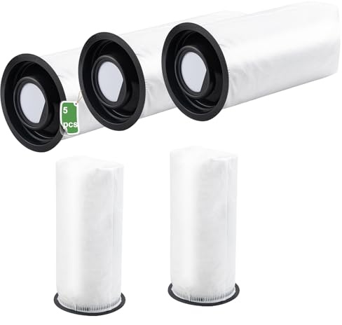 5 Pack Vacuum Dust Bags Compatible with Henry Quick Hen 100 and Numatic Quick NQ100 Cordless Stick Vacuum Cleaners