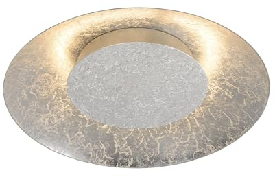 Lucide FOSKAL - Deckenleuchte - Ø 34,5 cm - LED - 1x12W 2700K - Silber