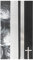 Pracht Creatives Hobby 7073-20705 Wachsplatten Mix schwarz / silber, 3 halbe Wachsstreifen mit einem Motiv, ca. 200 x 50 x 0,5 mm, zum Modellieren und Verzieren von Kerzen