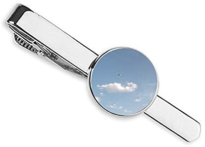 Krawattenklammer im Flugzeug-Design, Geschenk für Geschäftsmänner