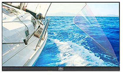 AMDHZ Entspiegelungsfolie, Transparent abnehmbar Augenschutzgerät kann Augenermüdung, Bessere Anpassung an 27-75 Zoll LCD/LED-Display (Color : Matte Version, Size : 27 inch 596X335MM)