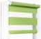 Fenster DEKOR - Rollos für Fenster Limette - Klemmfix Rollo ohne Bohren 150 x 90 cm - Doppelrollo mit einer breiten Auswahl an Größen und Farben - Blickdichte Rollos, einfach zu montieren