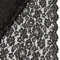 MAGAM-Stoffe Carmen Spitzenstoff Blumen-Spitze Bekleidung Deko Meterware 50cm (Dunkelgrau)