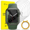 GiiYoon 8 Piezas Protector de Pantalla para Apple Watch Series 9/8/7 45mm [No es de cristal], Película Protectora de Hidrogel Flexible de TPU, Curva 3D de Cobertura Completa, Fácil instalación
