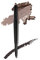 LAURA GELLER NEW YORK Swipe-n-Line Dual-Ended Eyeshadow + Eyeliner - Smoky (Charcoal/Shimmery Gray) - Cream Eyeshadow & Smooth Glide Eyeliner - Waterproof & Crease-free Color