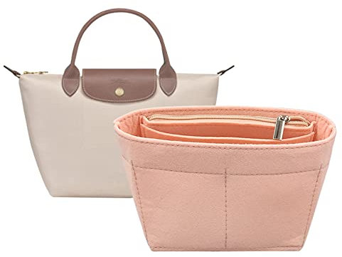 Lckaey Y012 Handtaschen-Organizer, für Mini-Tragetaschen, rosa, Doppel-Mini